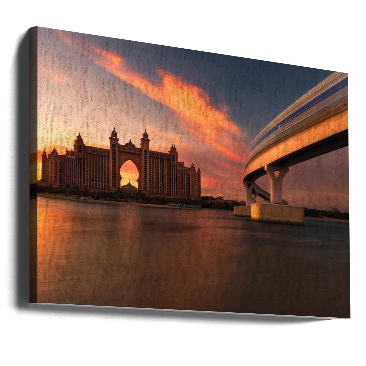 Atlantis Solnedgang | Lærredsbilleder