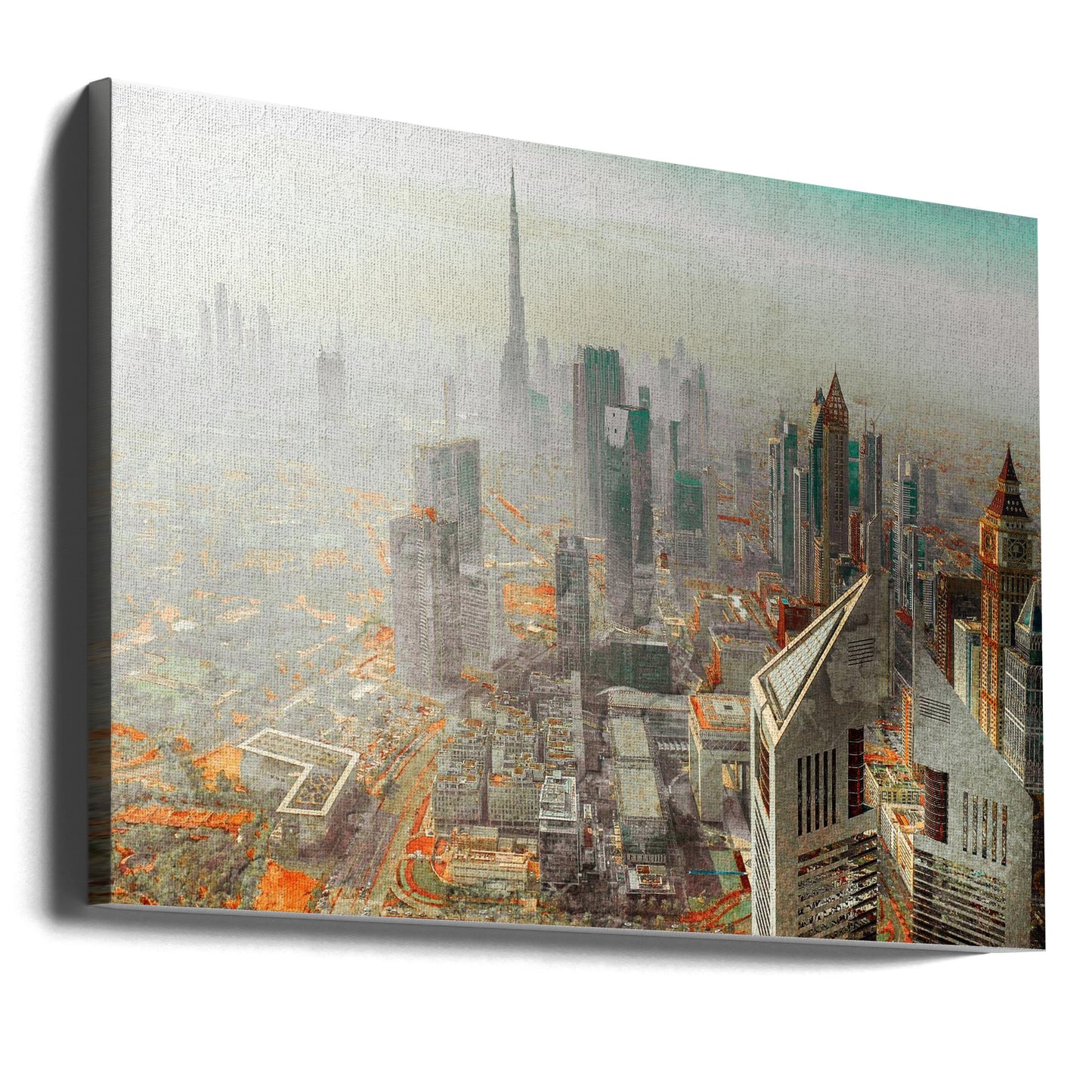 Twin Tower - Dubai | Canvas