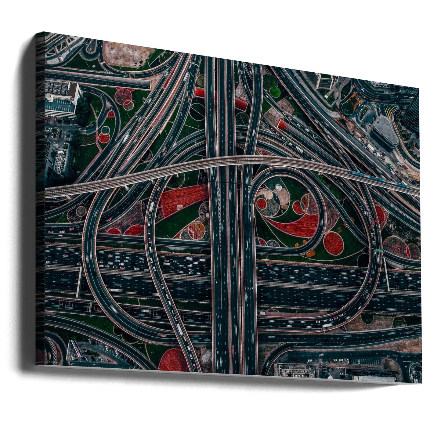 urban labyrinth | Canvas