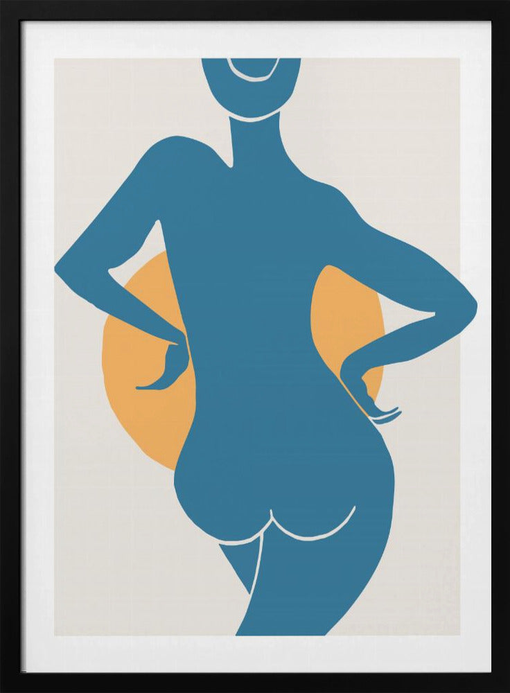 Blå kvinna | Poster