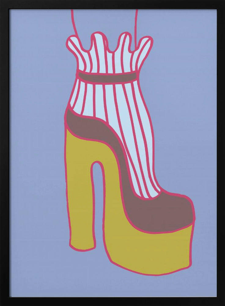 Gul klack 01 | Poster