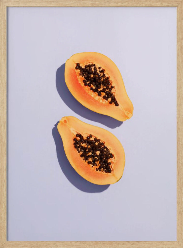Papaya_2 | Plakater - Kunsttryk
