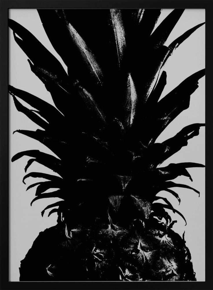Ananas svartvit | Poster