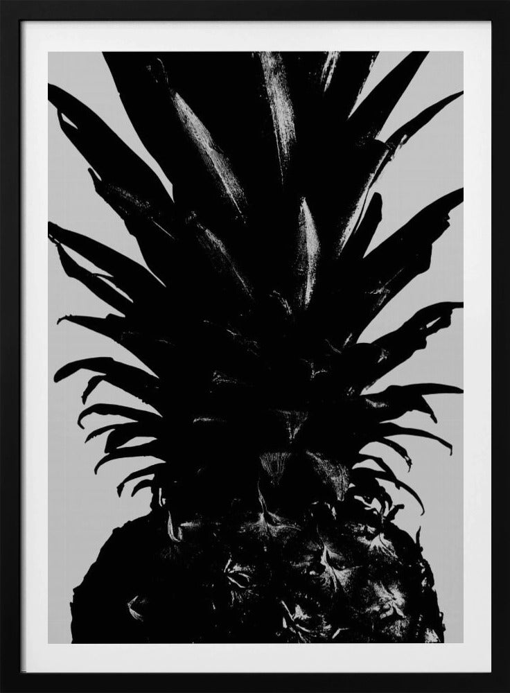 Ananas svartvit | Poster
