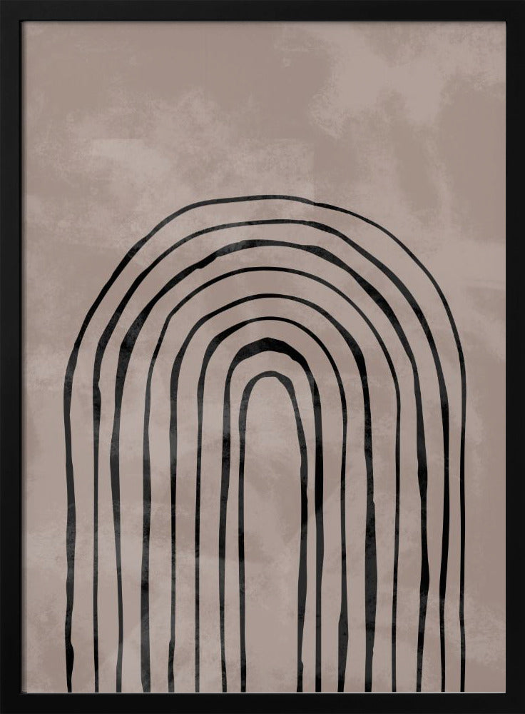 Arch_one way_004_black | Poster