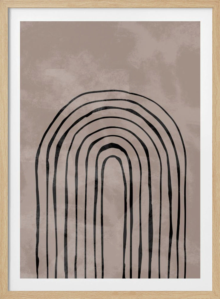 Arch_one way_004_black | Poster