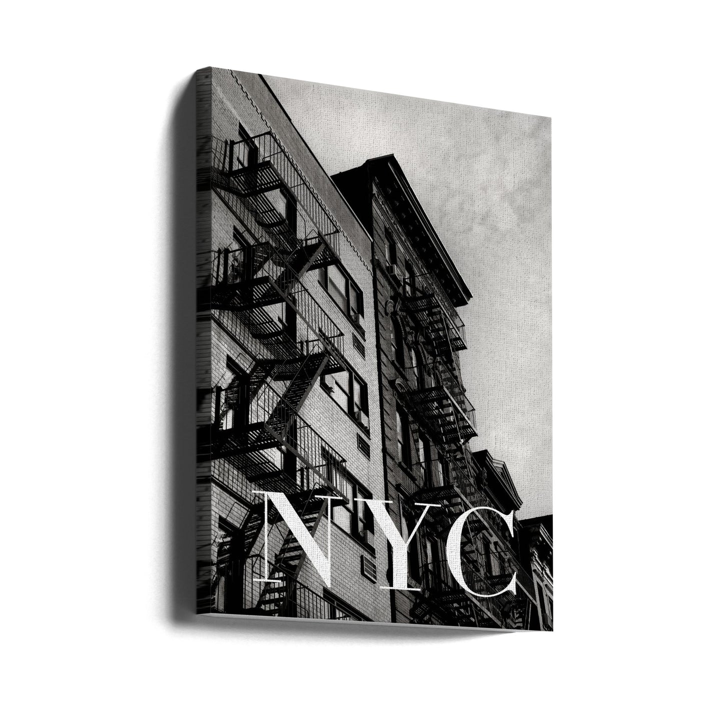 Brandtrappor i New York 2 | Canvastavla