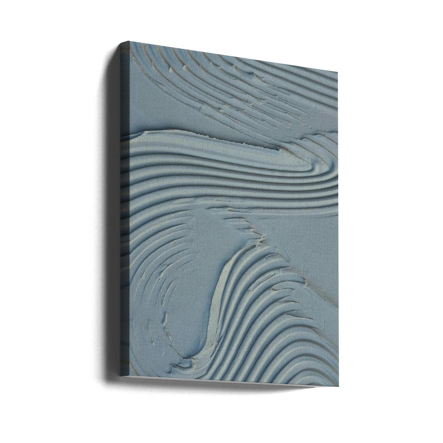 Leratextur 15 Blå | Canvas