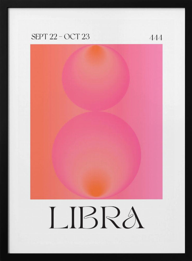 Libra&#039;s Dual Glow | Poster
