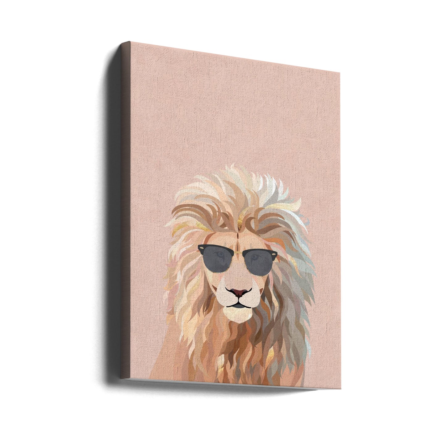 Cool kattlejon | Canvas