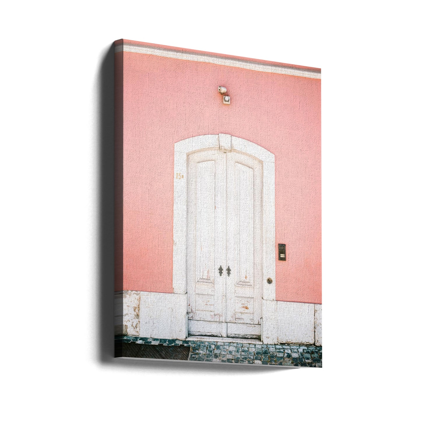 La porte blanche de Lisbonne | Tableaux sur Toile