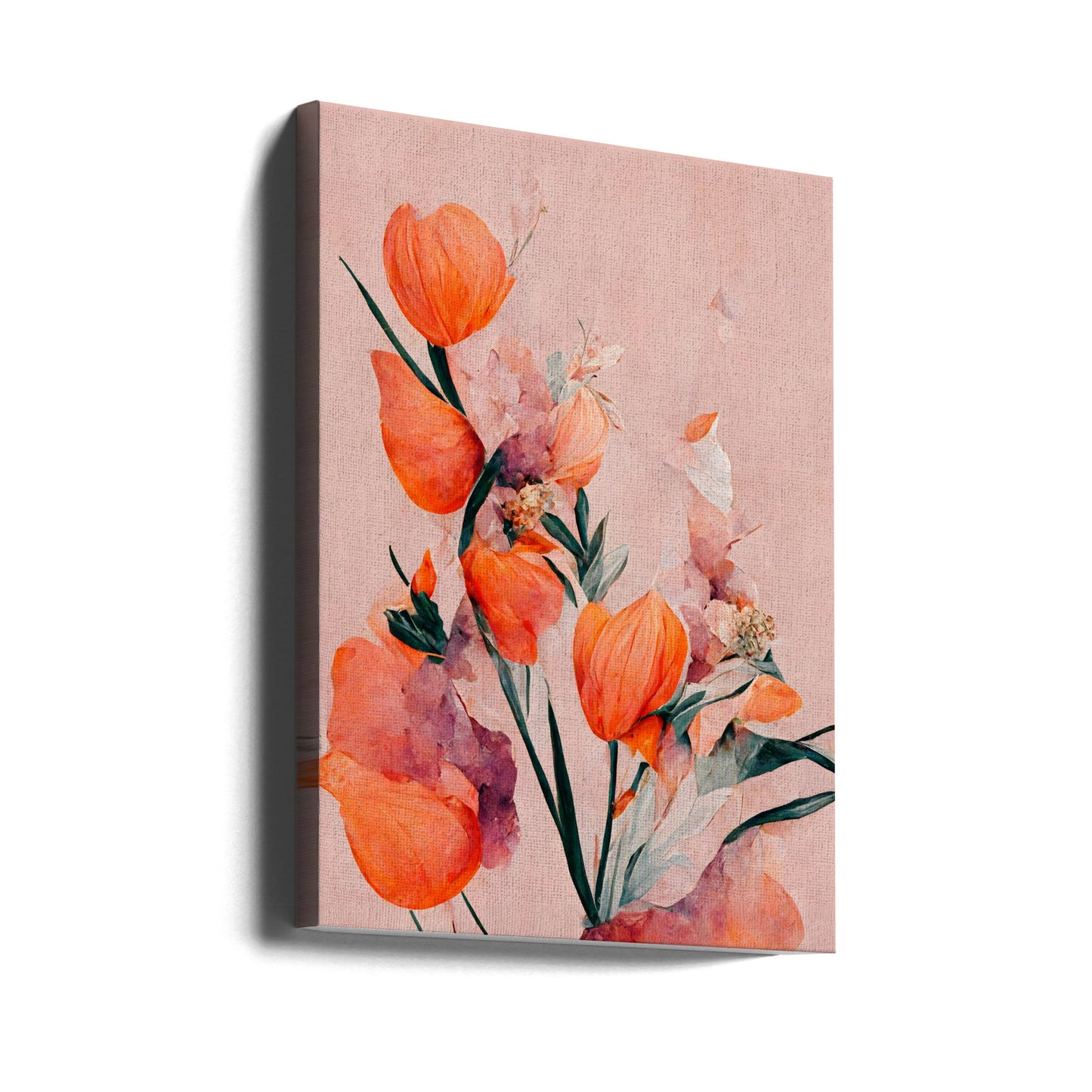 Orange Tulips | Canvas