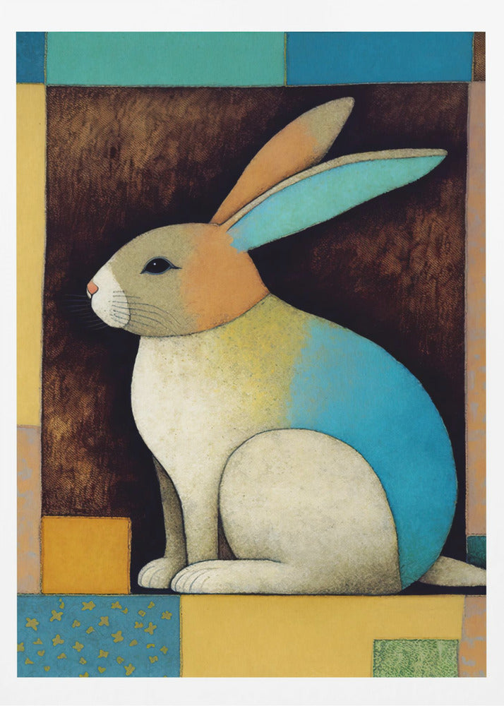 Bunter Kaninchentraum | Poster