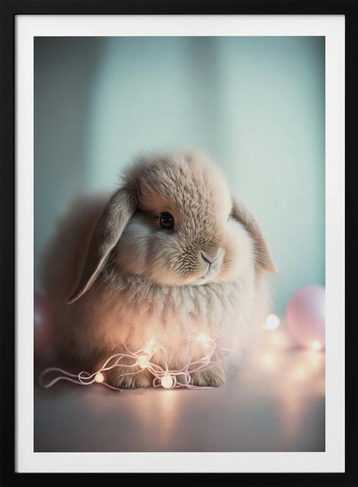 Fluffig glöd | Poster