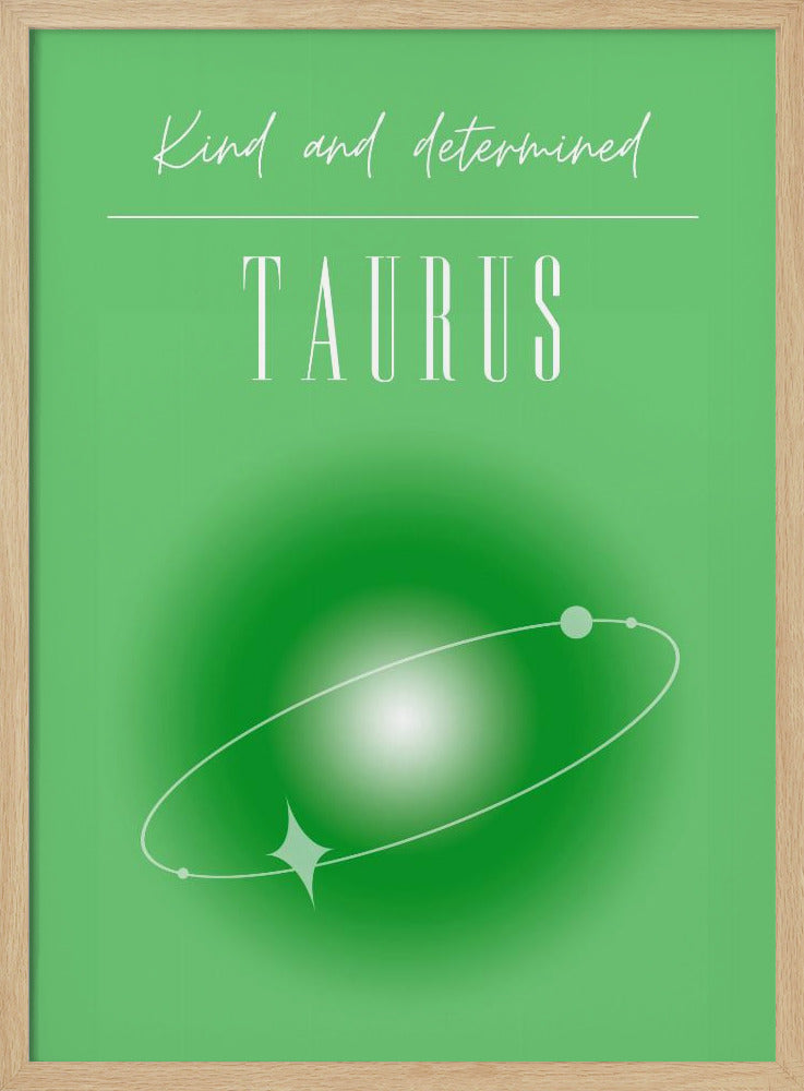 Taurus Zodiac Print Art | Poster