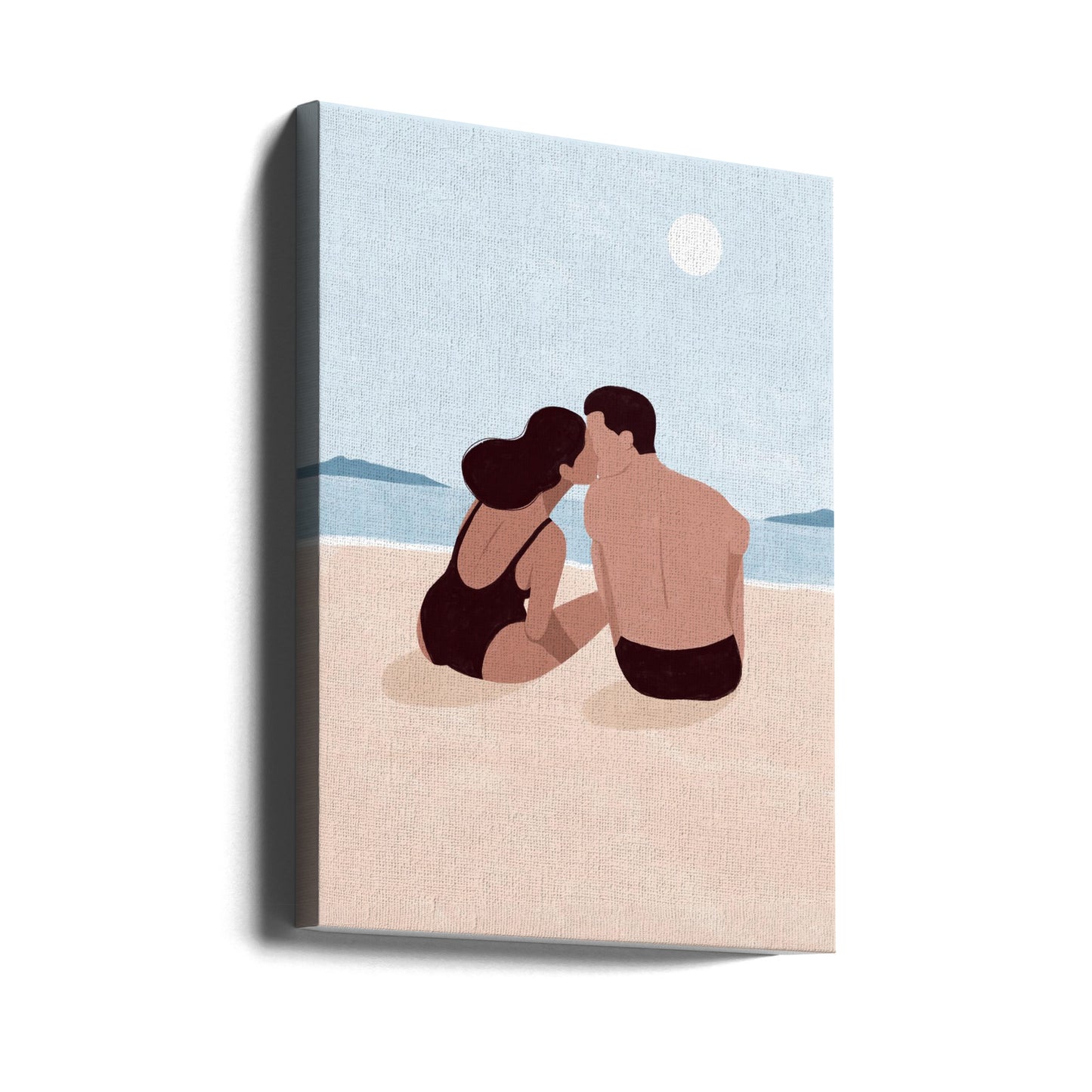 Premier baiser | Tableaux sur Toile