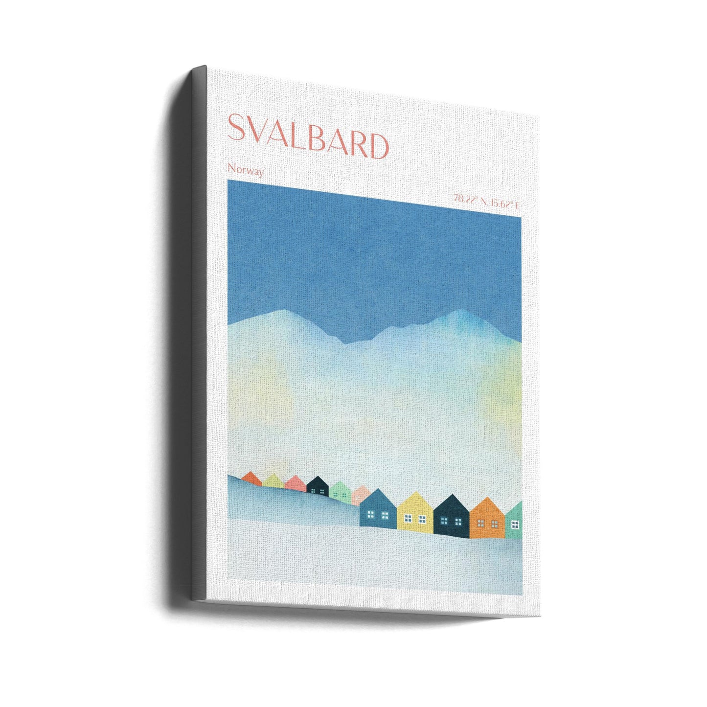 Svalbard, Norvegia | Stampe su Tela