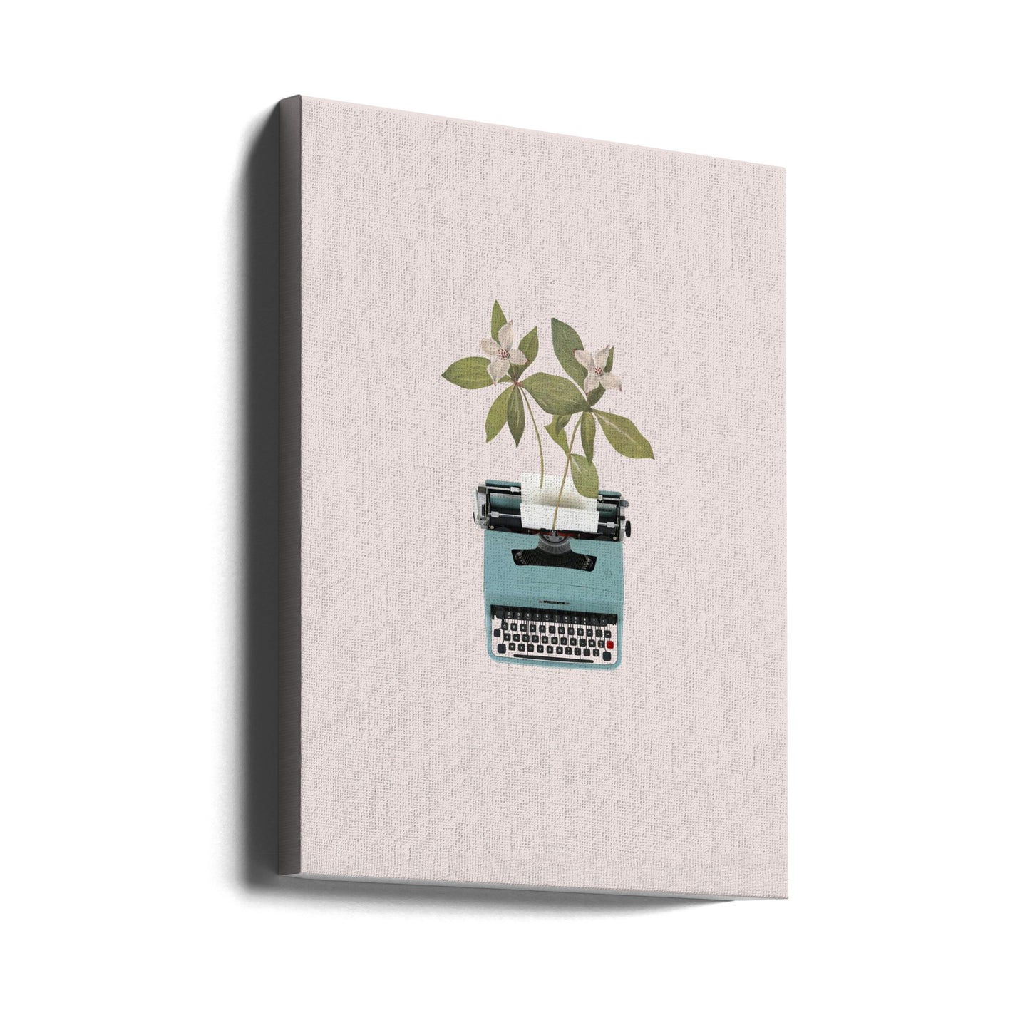 Botanisk skrivmaskin | Canvas