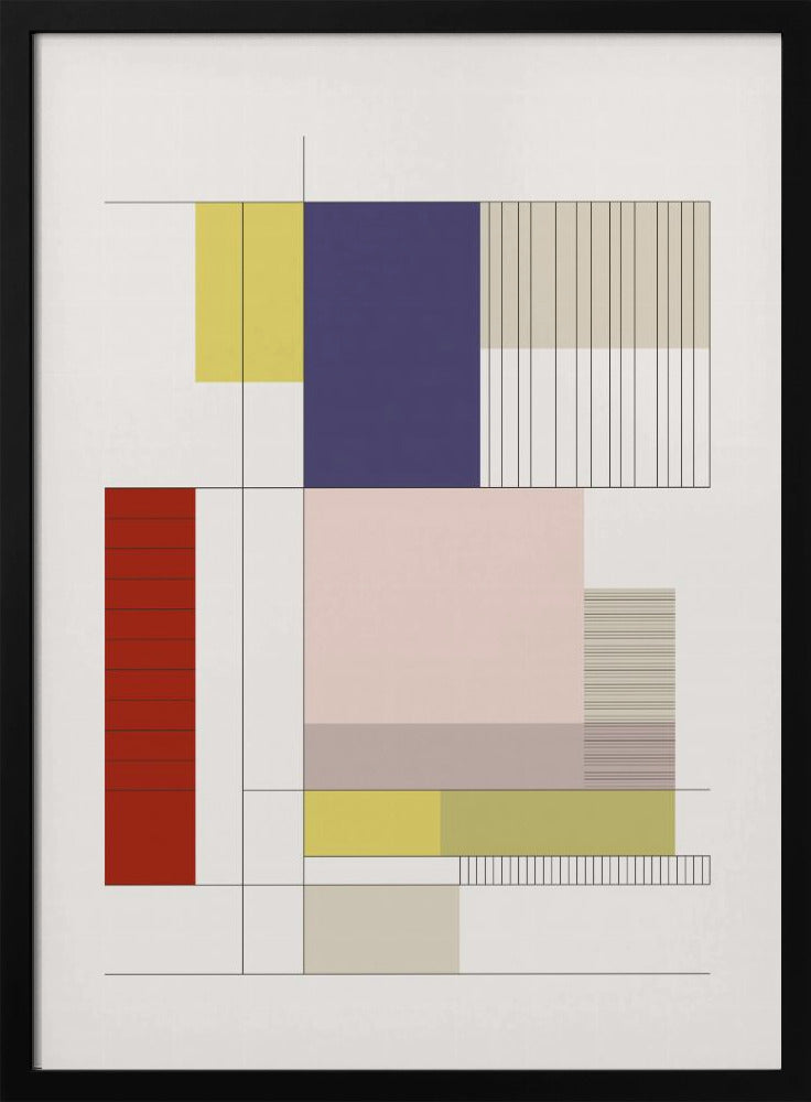 Built in Shapes no. 02 | Poster