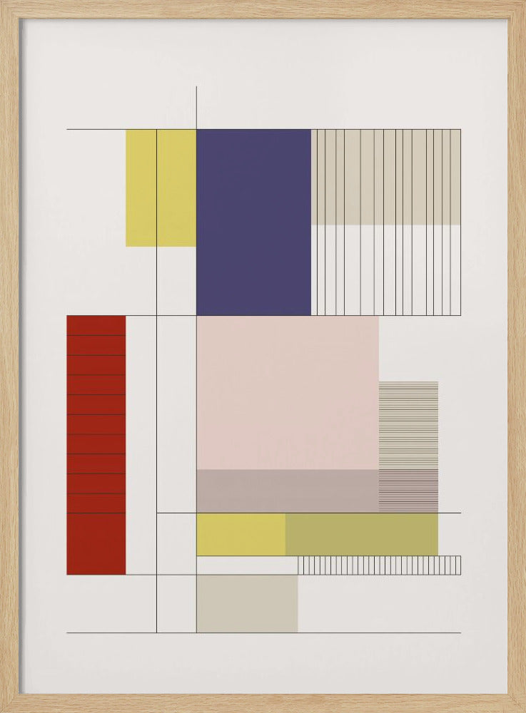 Built in Shapes no. 02 | Poster