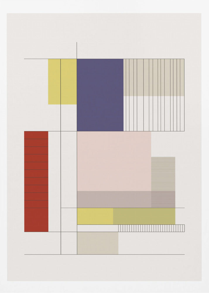 Built in Shapes no. 02 | Poster