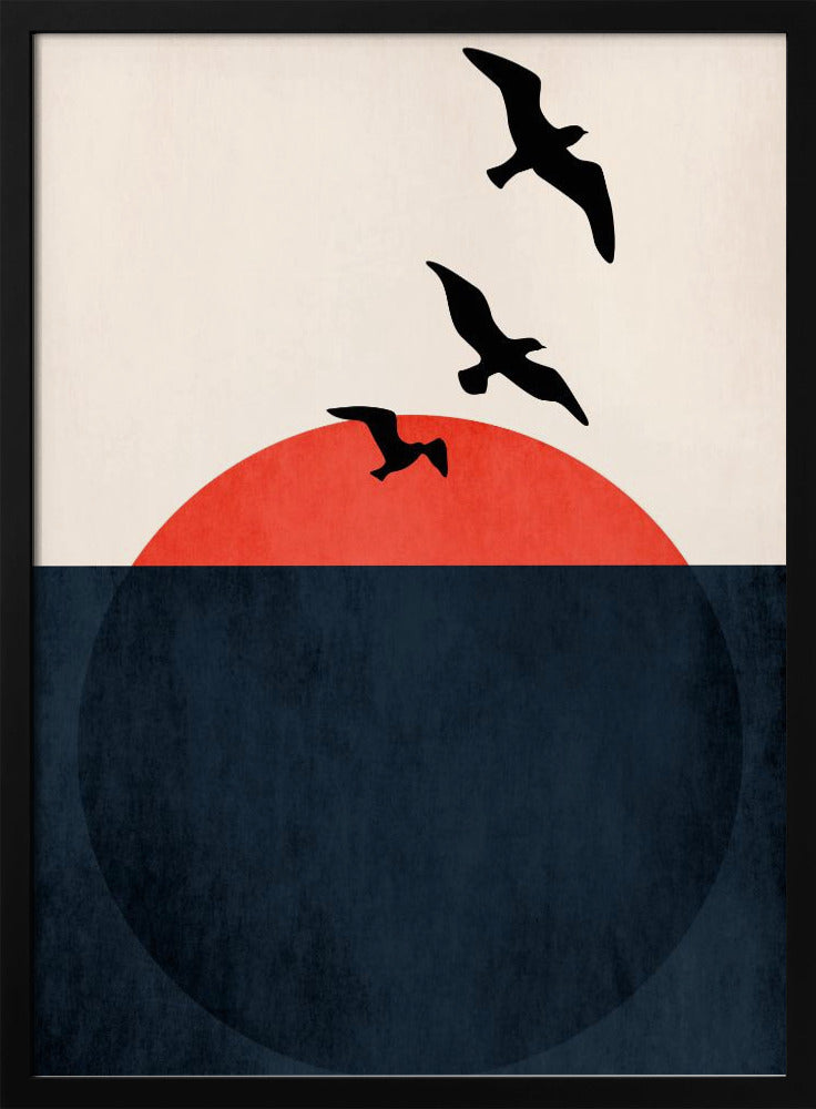 Sonnenuntergangsbrise | Poster
