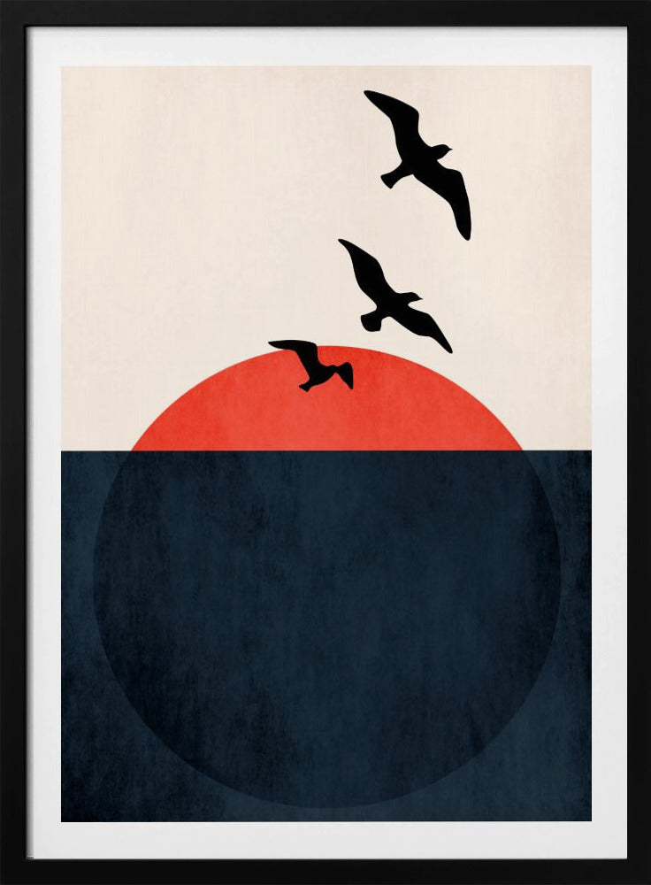 Sonnenuntergangsbrise | Poster