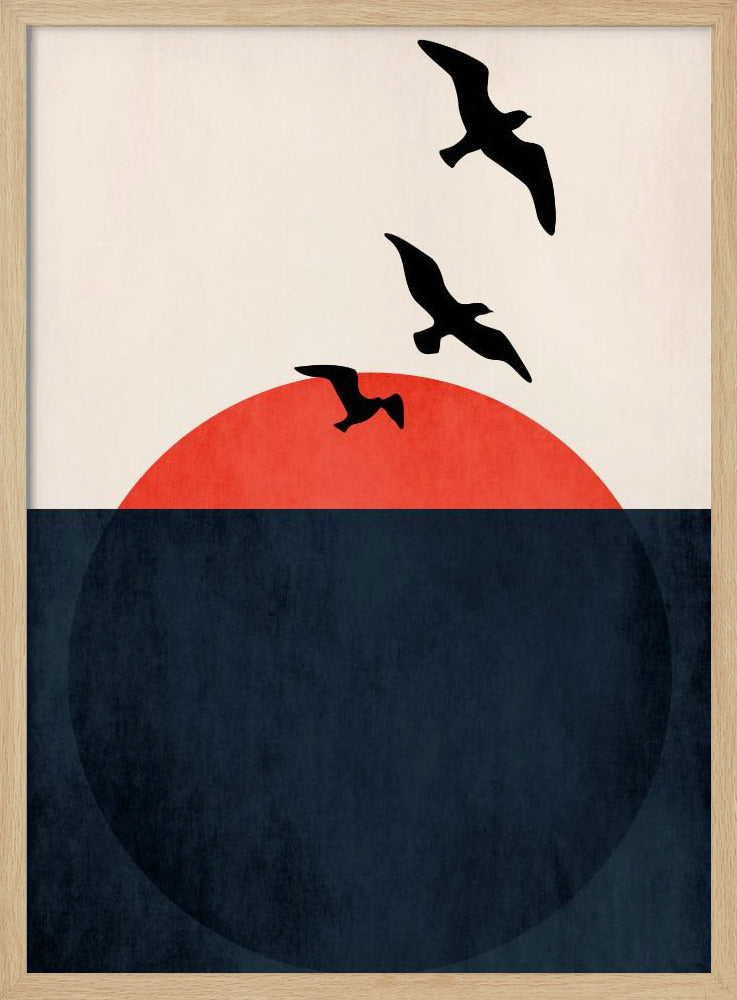 Sonnenuntergangsbrise | Poster
