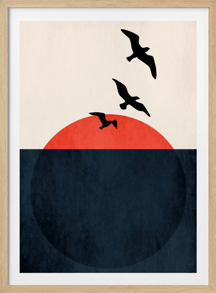Sonnenuntergangsbrise | Poster