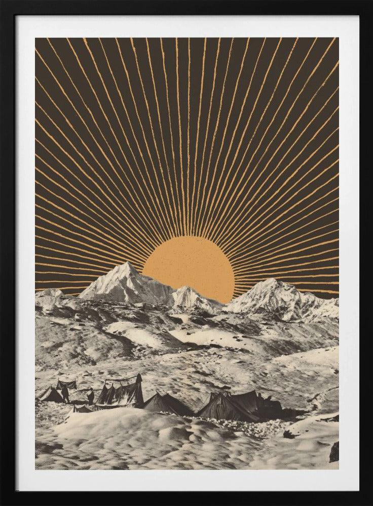Bergslandskap nr 6 | Poster