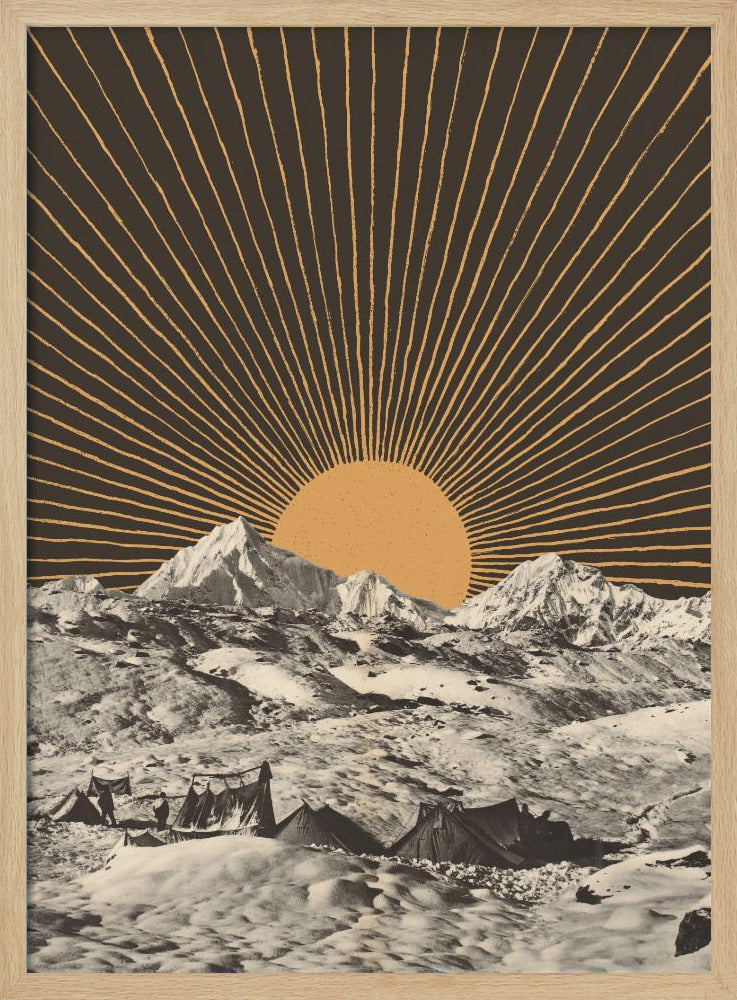 Bergslandskap nr 6 | Poster