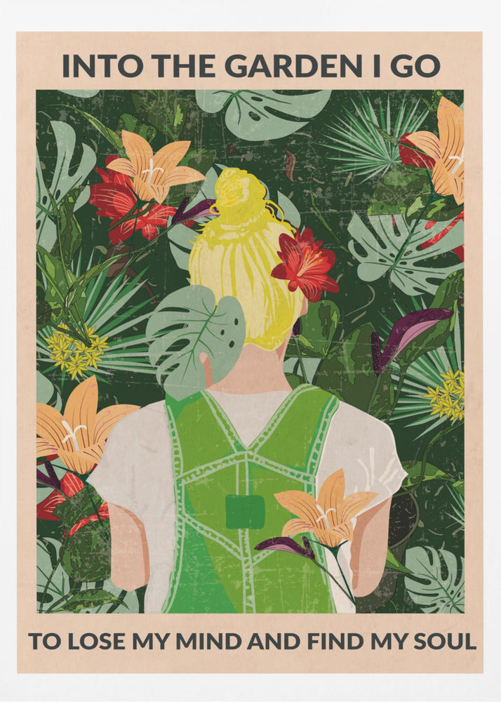 Into the Garden (blonde) | Poster