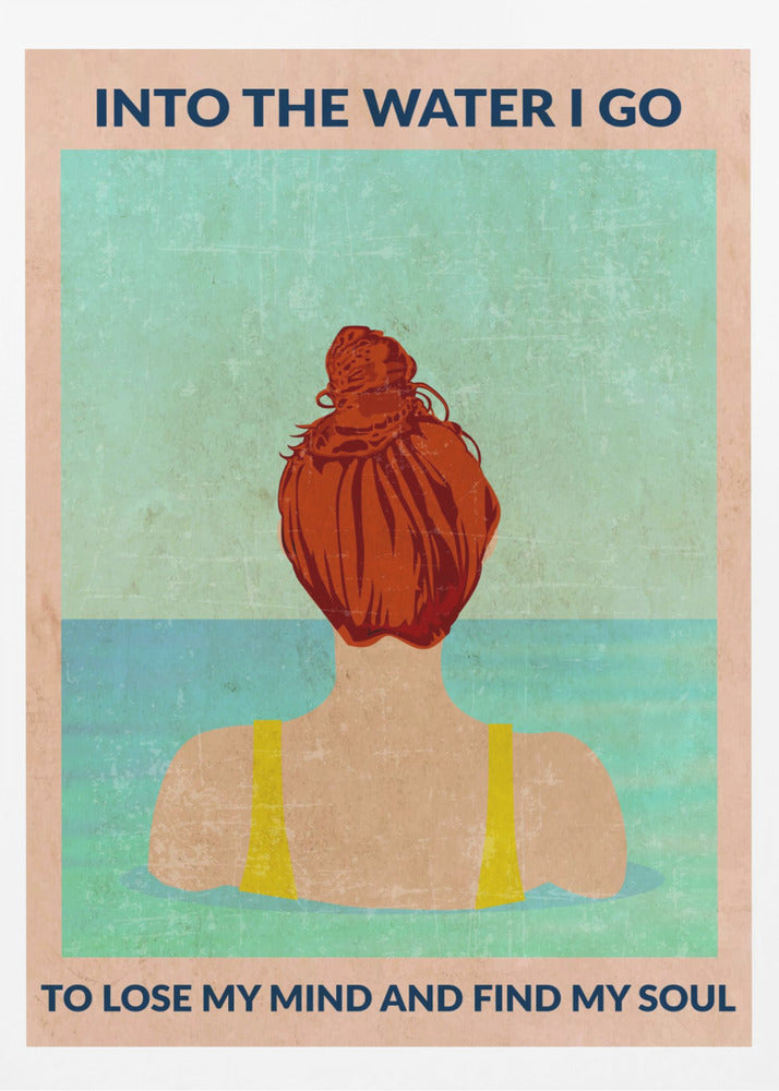 Into the Water (redhead) | Poster