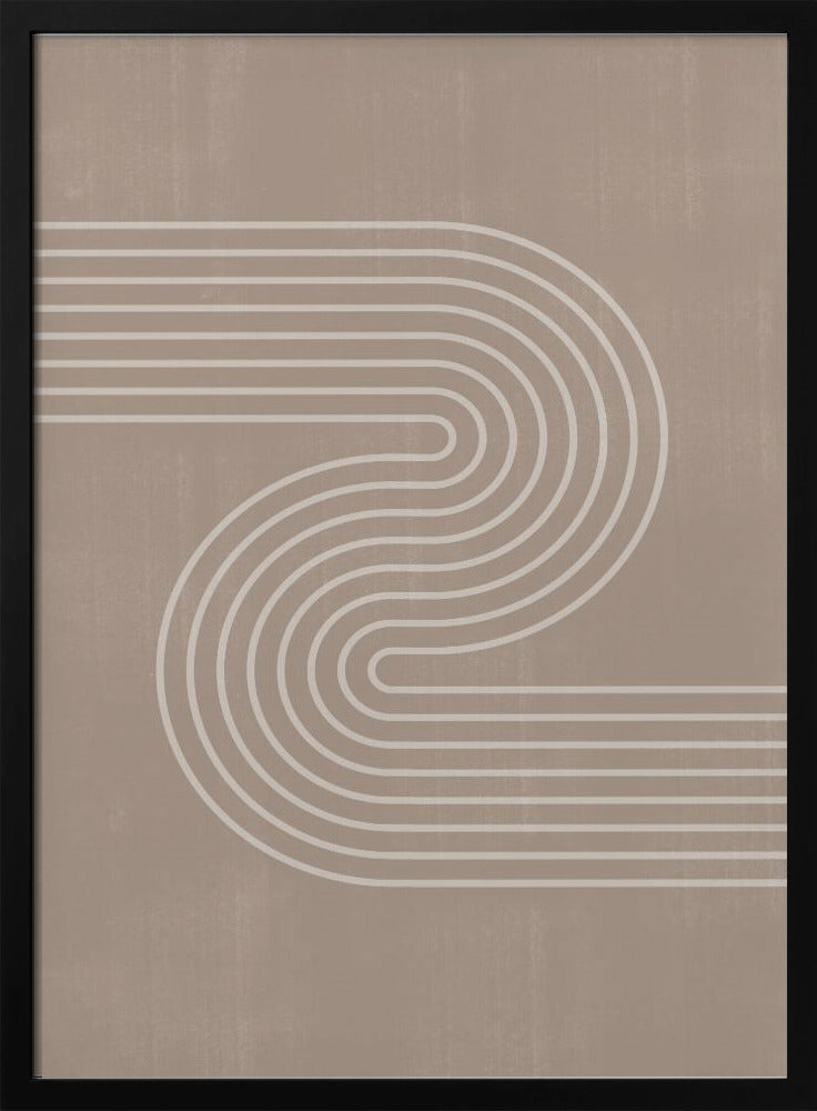 Arco minimalista simple O1 | Posters  - Impresiones de Arte