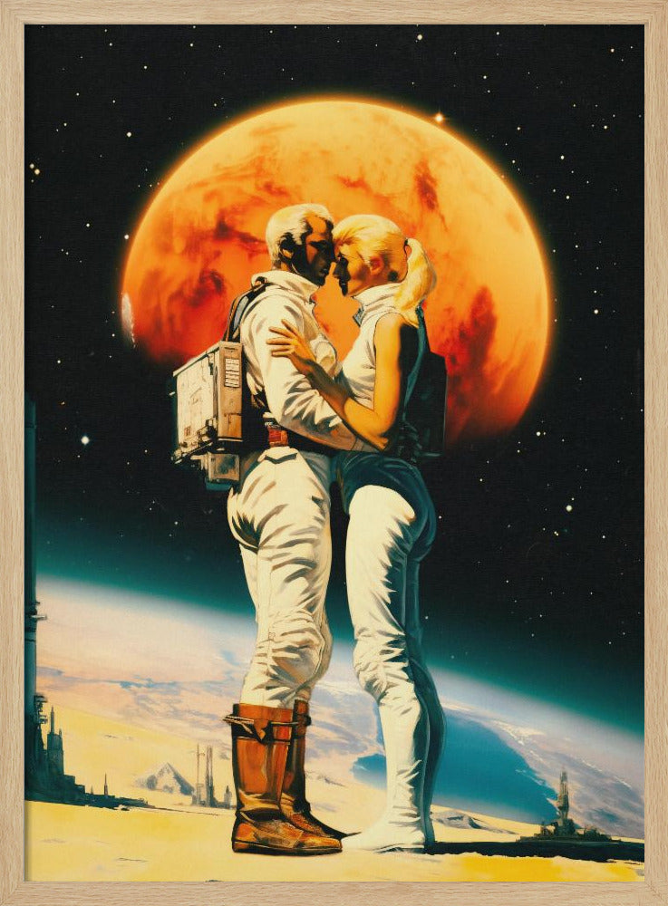 Amor intergaláctico | Posters  - Impresiones de Arte