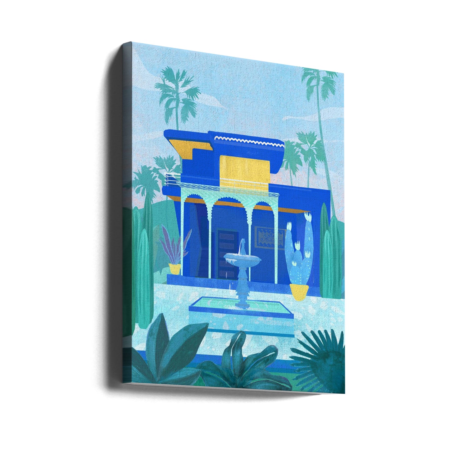 Jardin marocain | Tableaux sur Toile
