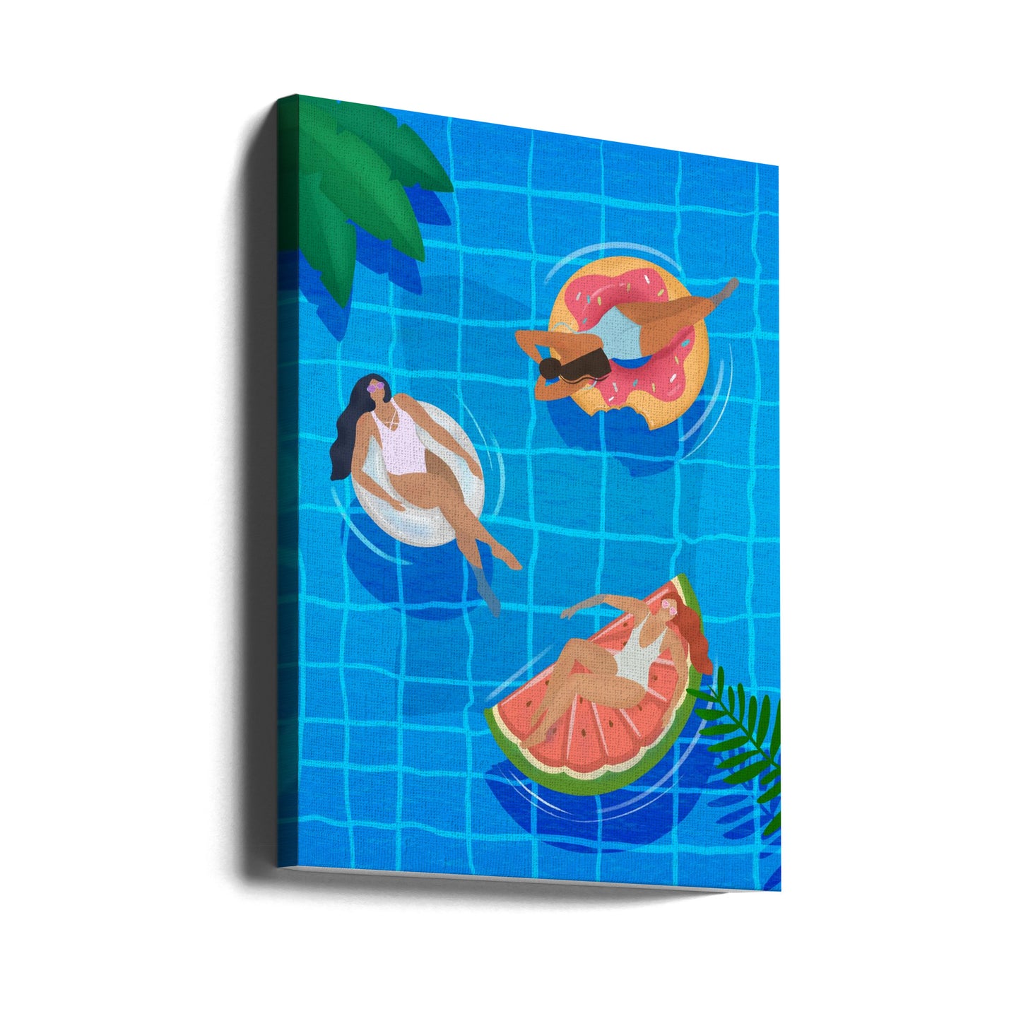 Pool Ladies | Canvas