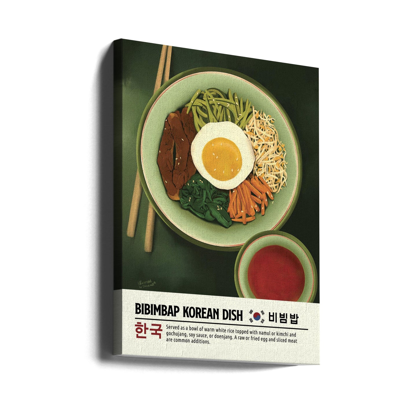 Bibimbap | Impresiones en Lienzo