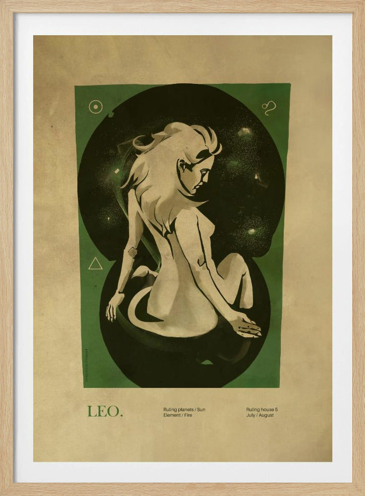 Lejontryck | Poster