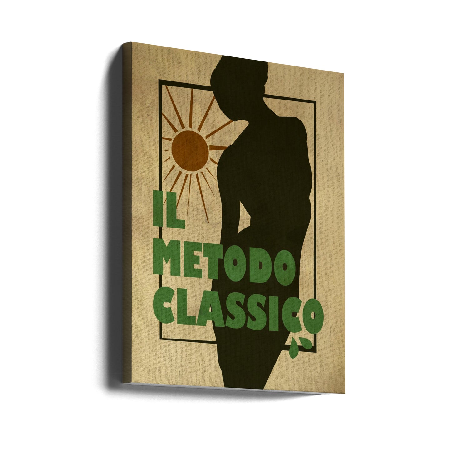 Vintage abstracto de verano | Impresiones en Lienzo