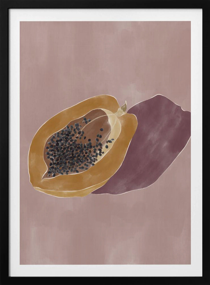 Papaya | Plakater - Kunsttryk