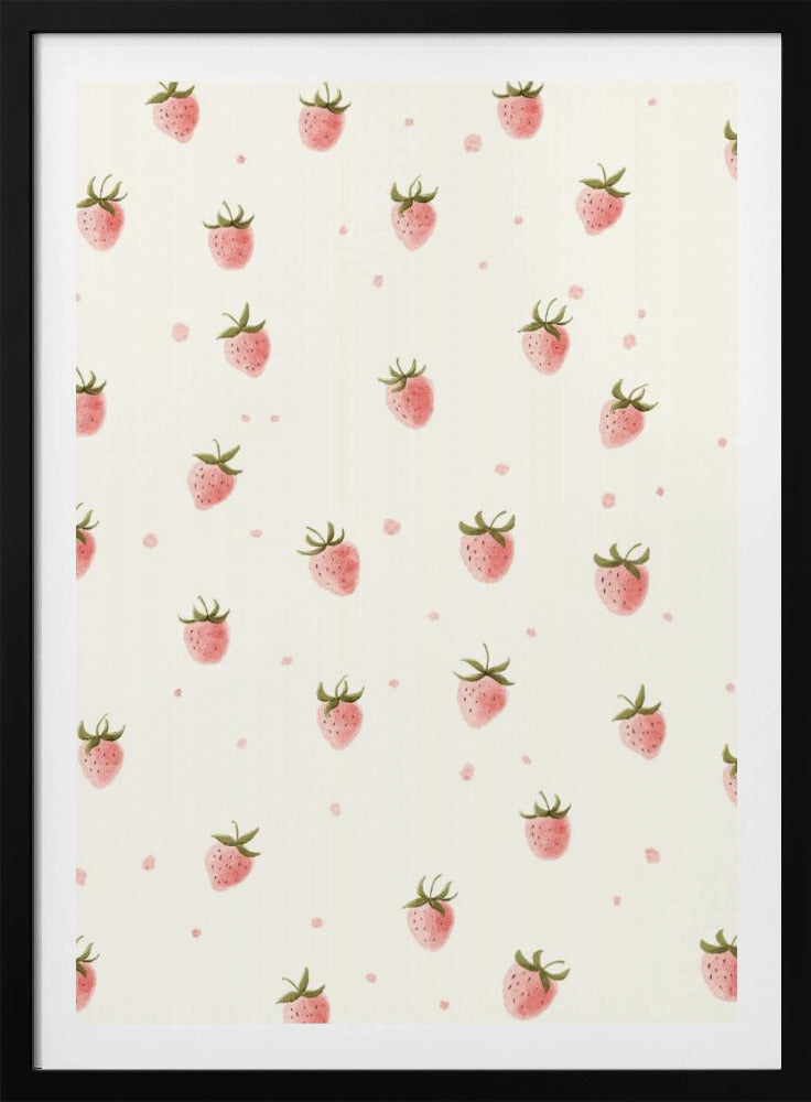 Simple Fresh Strawberry | Poster