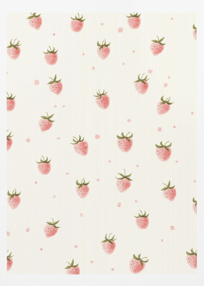 Simple Fresh Strawberry | Poster