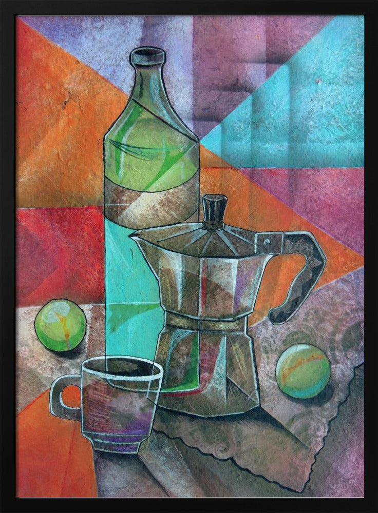 Stilleben med kaffekanna | Poster