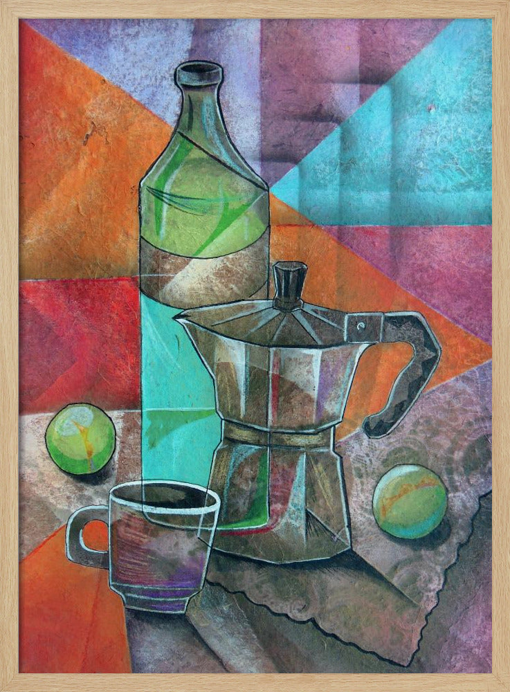 Stilleben med kaffekanna | Poster