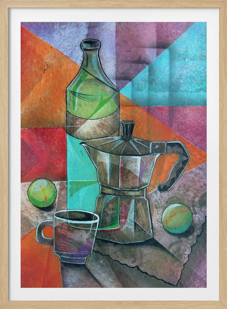 Stilleben med kaffekanna | Poster