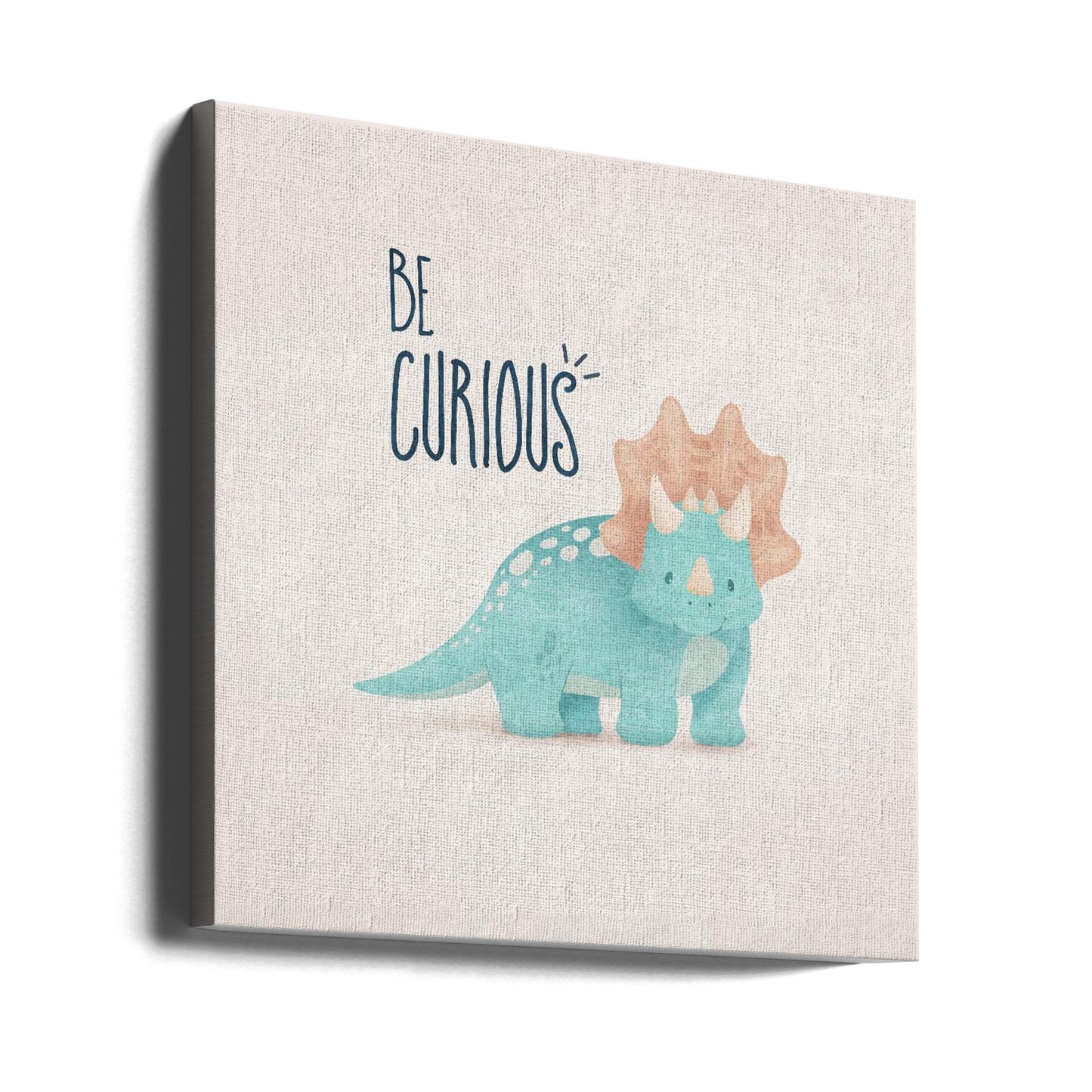 Dinosauriebladhalsband | Canvas