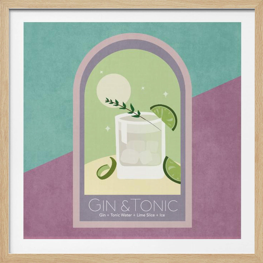 Kokteyl Gin Tonic | Poster