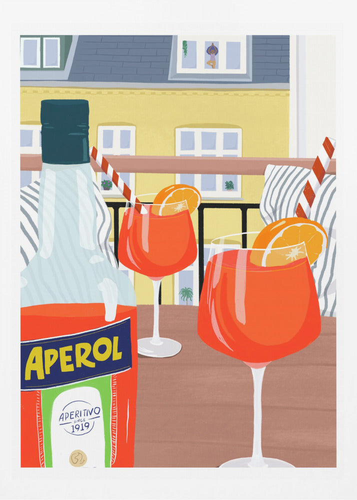 Balcony &quot;Hygge&quot; | Poster
