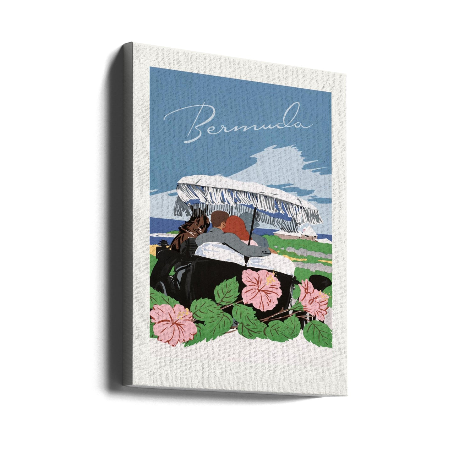 Bermuda (1940–1950) av Adolph Treidler | Canvas